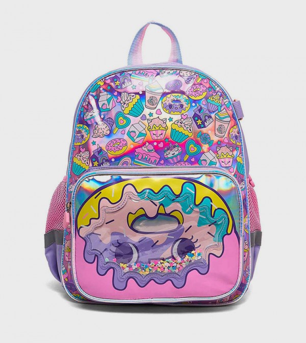 Appliqued Zip Around Backpack