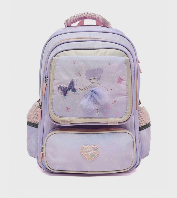 Appliqued Zip Around Backpack