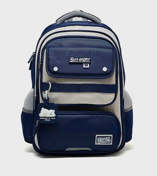 Color Block Zip Around Backpack