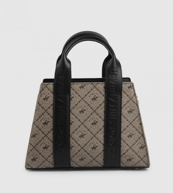 Logo Detail Satchel Bag