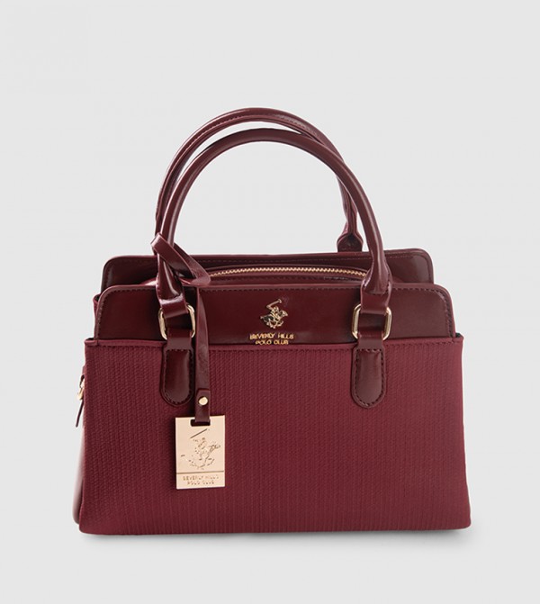 Logo Detail Satchel Bag