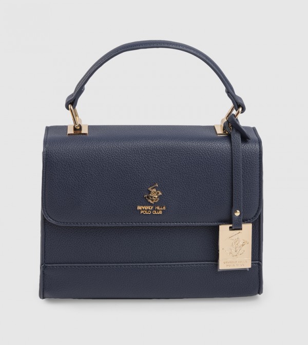 Logo Detail Top Handle Bag