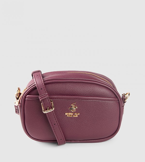 Textured Zippered Camera Bag