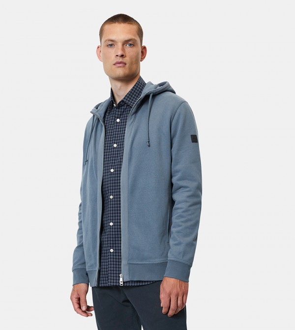 Hooded Zip-Through Jacket