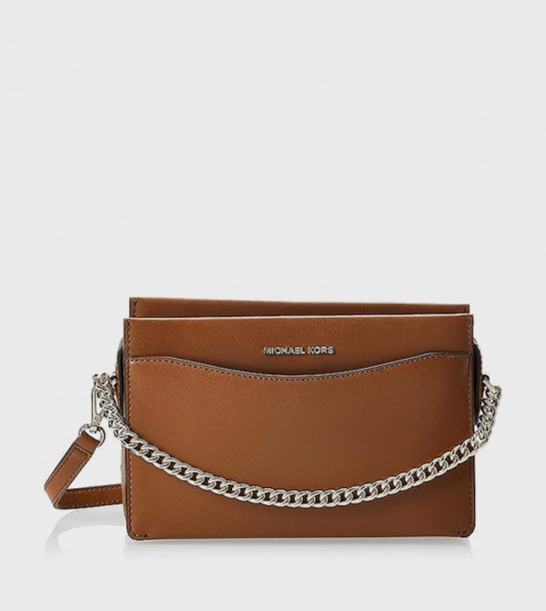 JET SET Textured Top Handle Bag