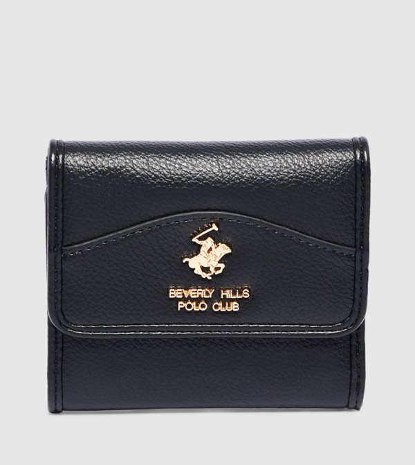Logo Detail Tri-Fold Wallet