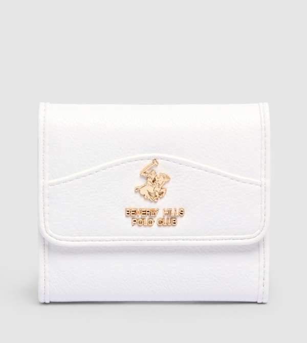 Logo Detail Tri-Fold Wallet