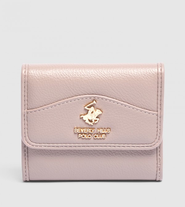 Logo Detail Tri-Fold Wallet