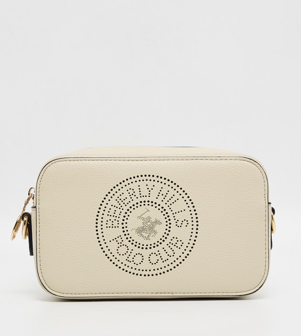 شنطة كاميرا نسائية بشعار 