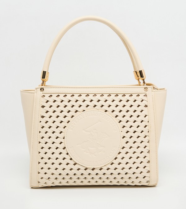 Logo Detail Satchel Bag