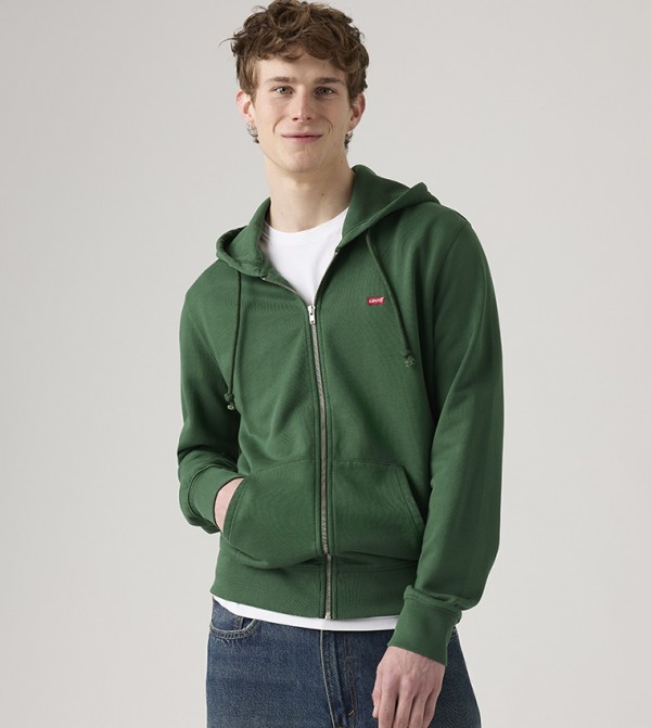 New Original Zip-Up Hooded Jacket