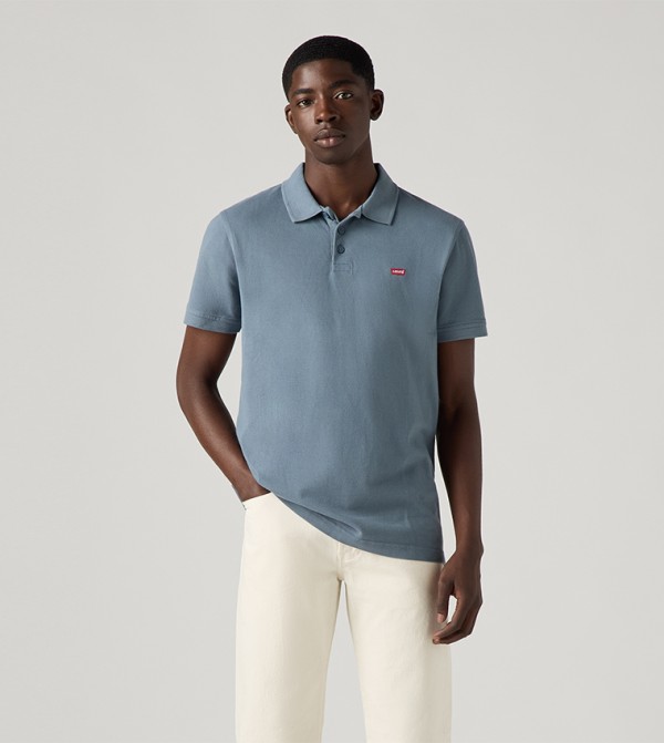 Logo Detail Short Sleeves Polo T-Shirt