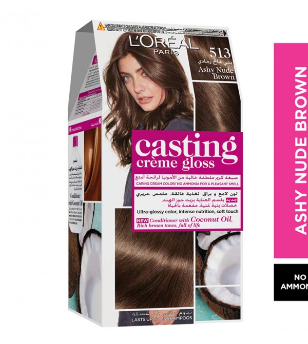 Buy L'Oreal Paris L'Oreal Paris Casting Crème Gloss No Ammonia Hair Color  For Shiny Hair 400 Brown In Multiple Colors | 6thStreet UAE