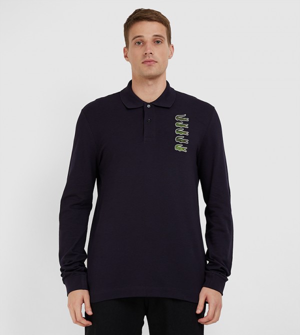 Patta long hotsell sleeve polo