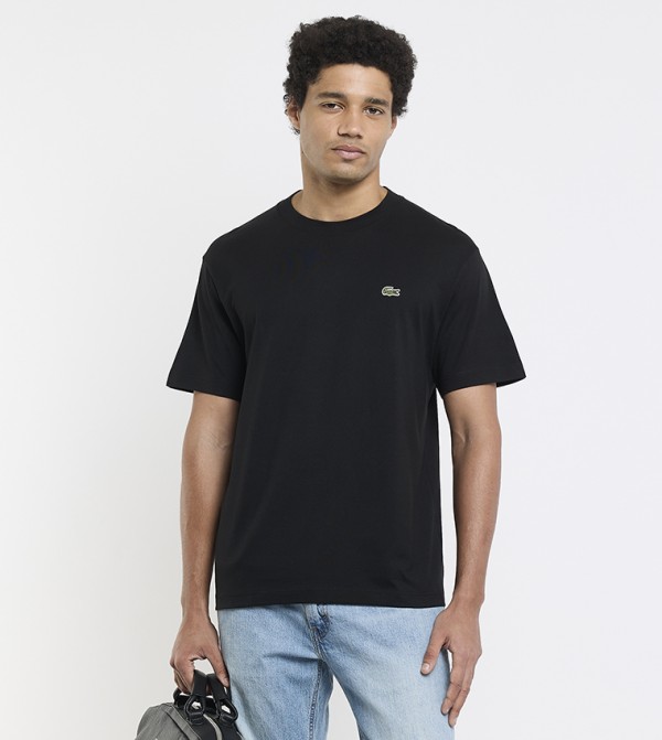 Logo Detail Crew Neck T-Shirt