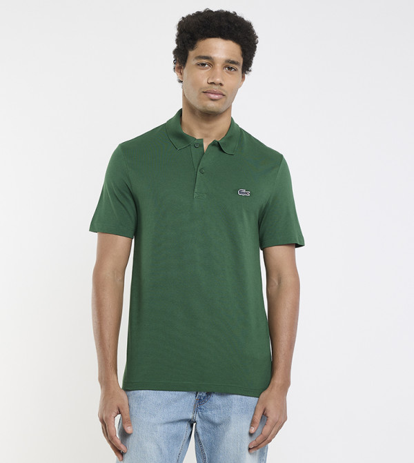 Logo Detail Regular Fit Polo T-Shirt