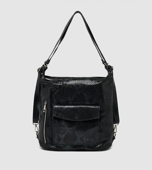 CLARA Leather Shoulder Bag