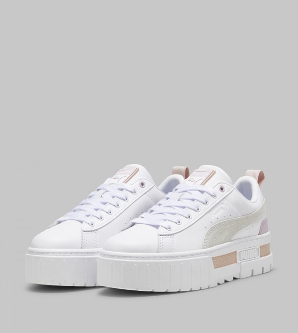 MAYZE Platform Lace-Up Sneakers