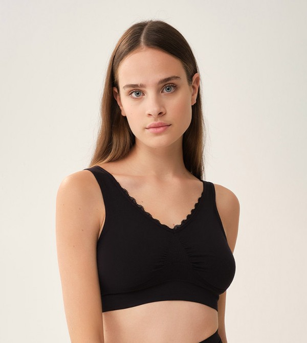 Buy Dagi Solid Seamless Bra In Black 6thStreet Kuwait