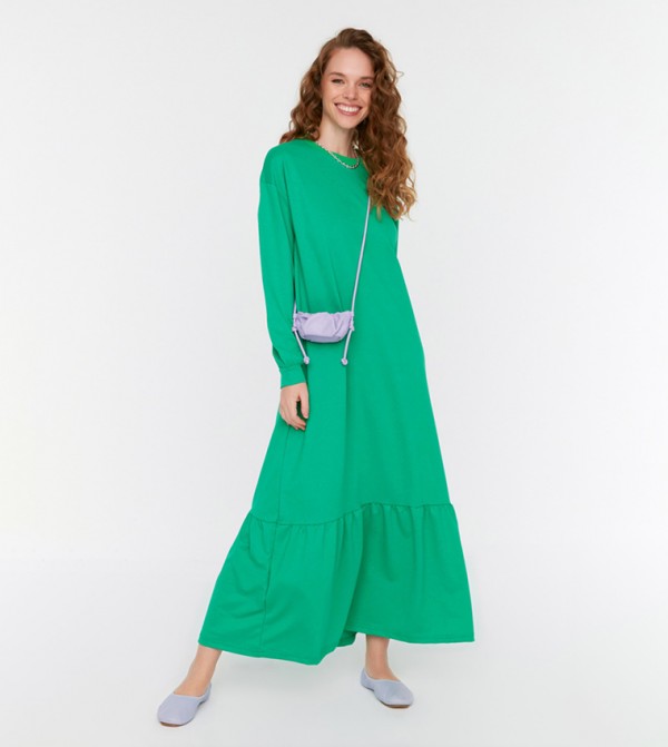 Casual Maxi Tiered Dress