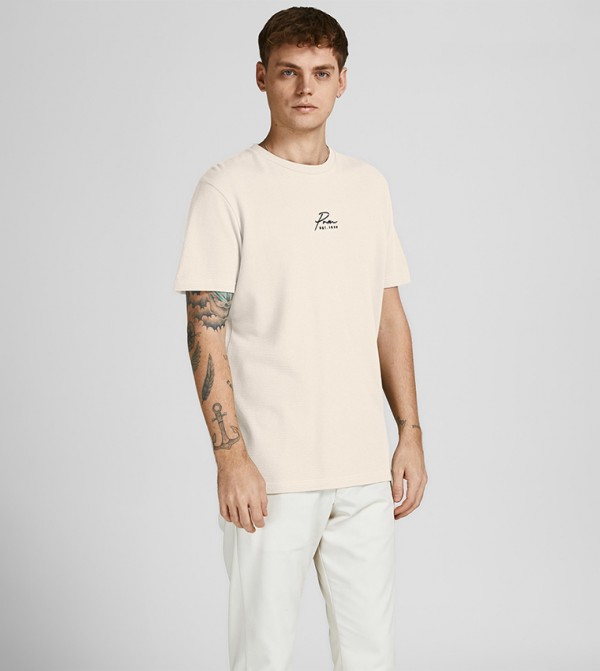 Printed Casual Knit T-Shirt