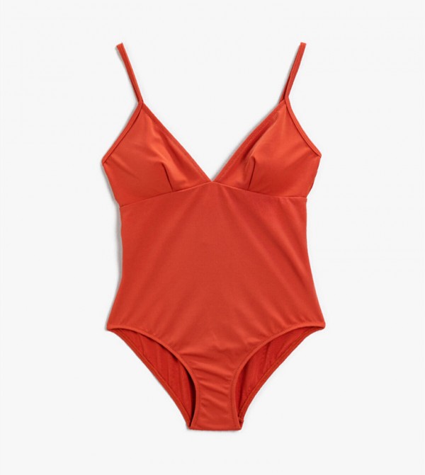 Buy Dagi Laced V Cut Swimsuit In Pink 6thStreet Bahrain