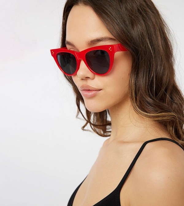 Celine red outlet cat eye sunglasses