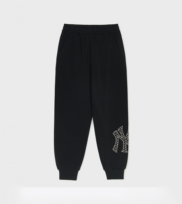 Printed Drawstring Waist Joggers