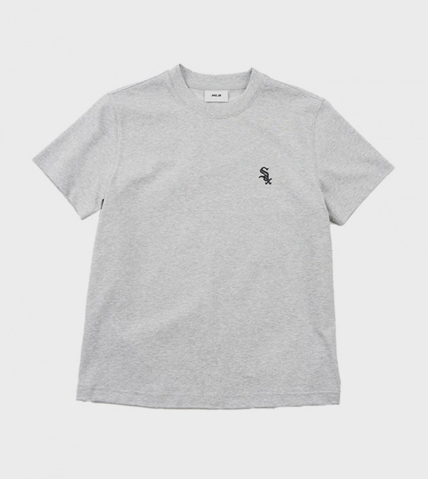 Embroidery Detail Short Sleeves T-Shirt