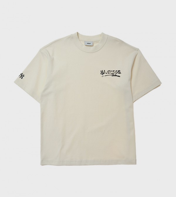 Printed Short Sleeves Oversized T-Shirt