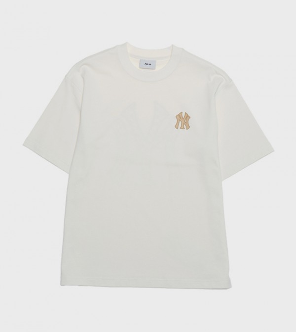 Back Printed Short Sleeves Oversized T-Shirt