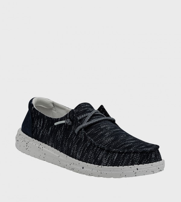 WALLY Sox Textured Slip-On Shoes