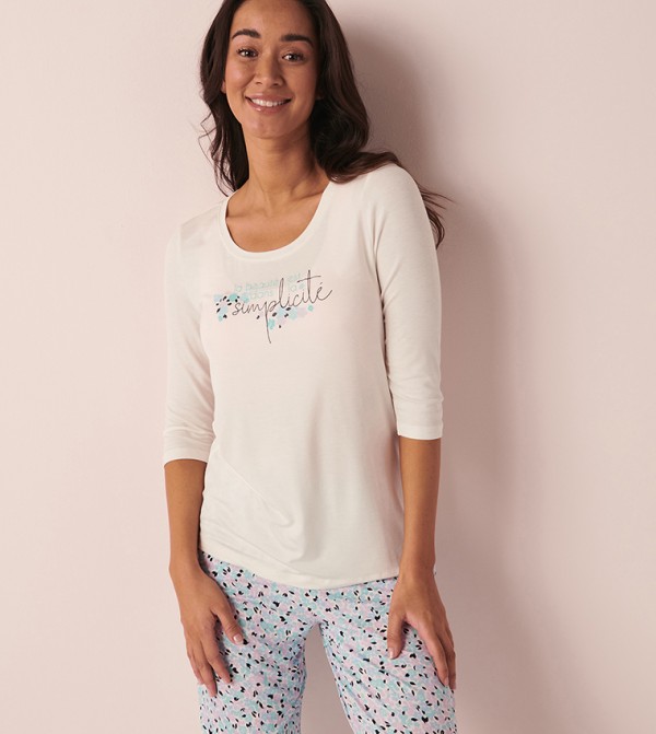 Soft Jersey 3/4 Sleeves Shirt