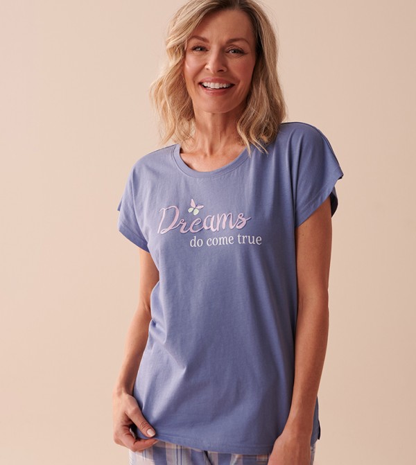 Printed Round Neck T-Shirt