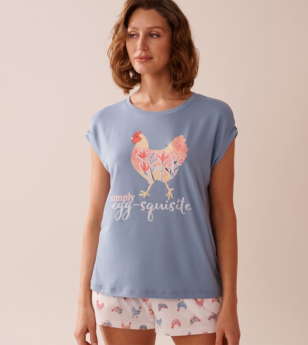 Chicken Print Super Soft T-Shirt