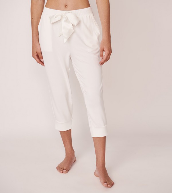 Recycled Fibers Fitted Capri