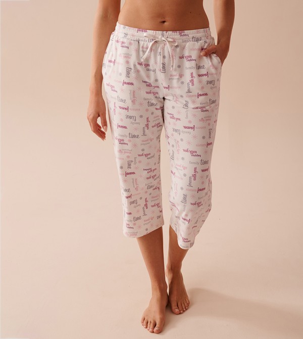 Cozy Pajama Capris