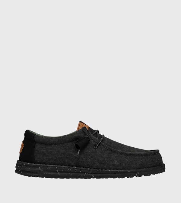 WALLY Washed Canvas Slip-On Shoes
