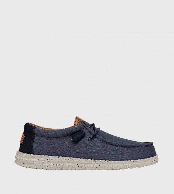WALLY Washed Canvas Slip-On Shoes