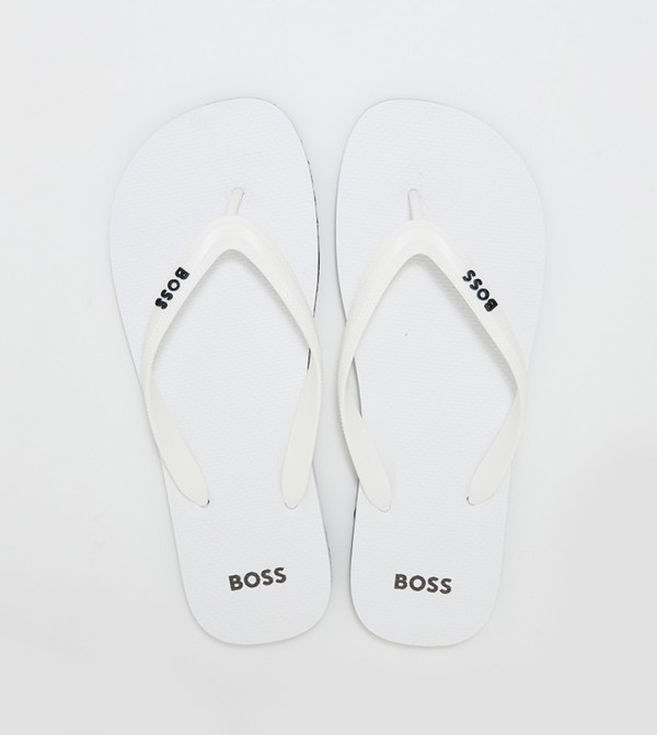 Logo Detail Thong Flip-Flops