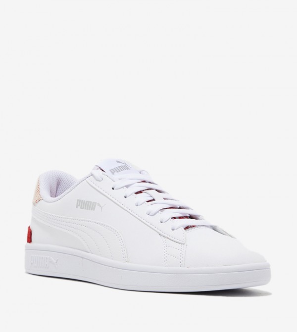 Puma store smash white