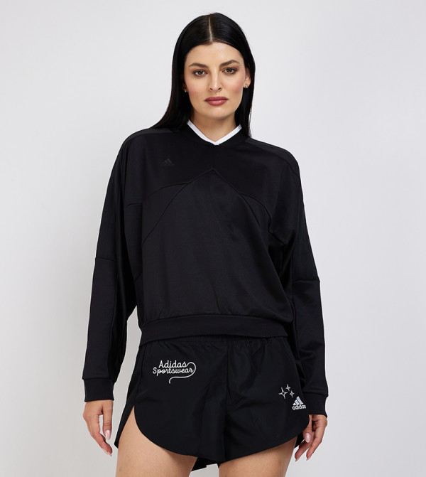 سويتشيرت بأكمام طويلة 