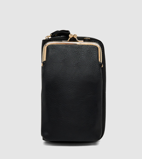 Textured Phone Crossbody Bag