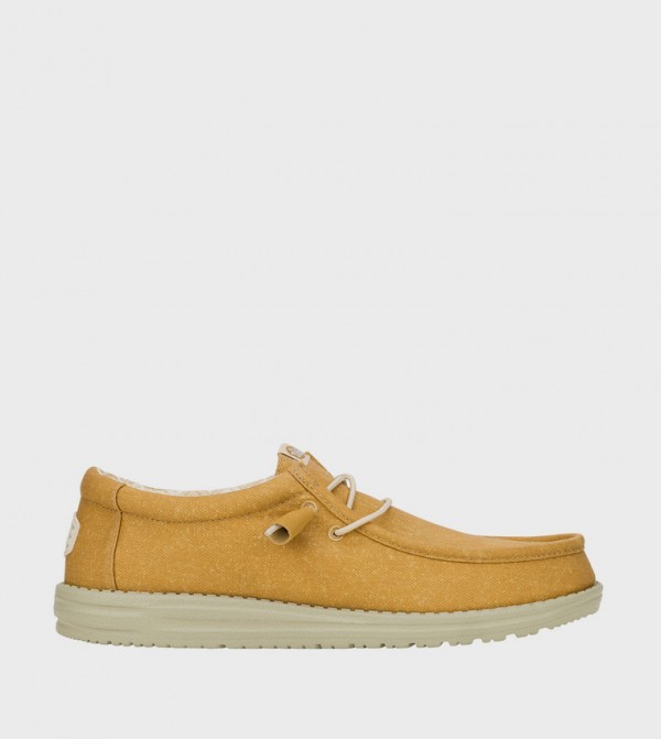 WALLY Stretch Canvas Slip-On Shoes