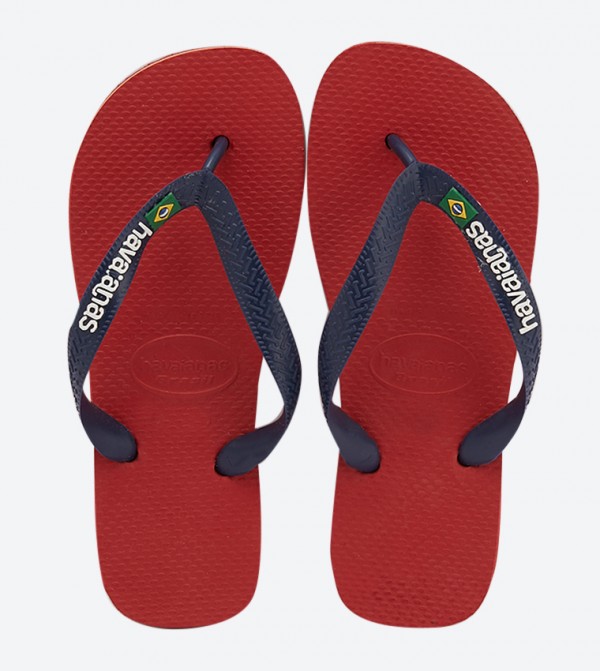 Brasil Logo Flip Flops