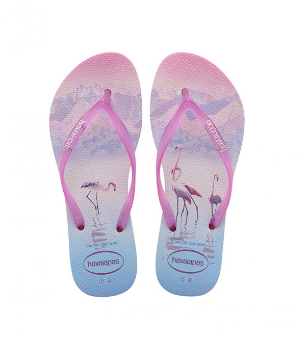Buy Havaianas Slim Paisage Flip Flops In Pink 6thStreet UAE