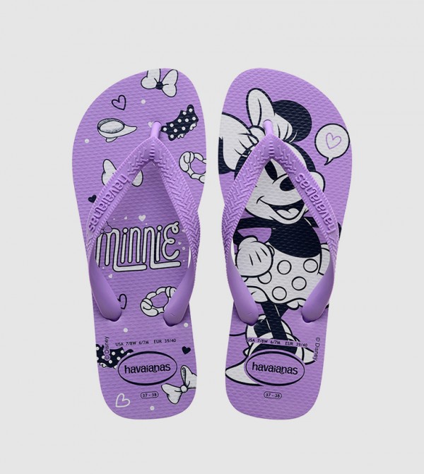 Top Disney Print Flip-Flops