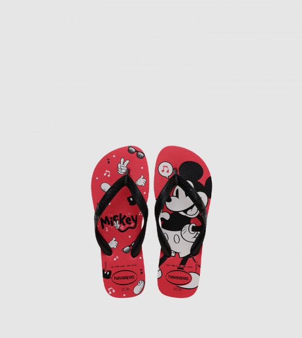 Top Disney Print Flip-Flops
