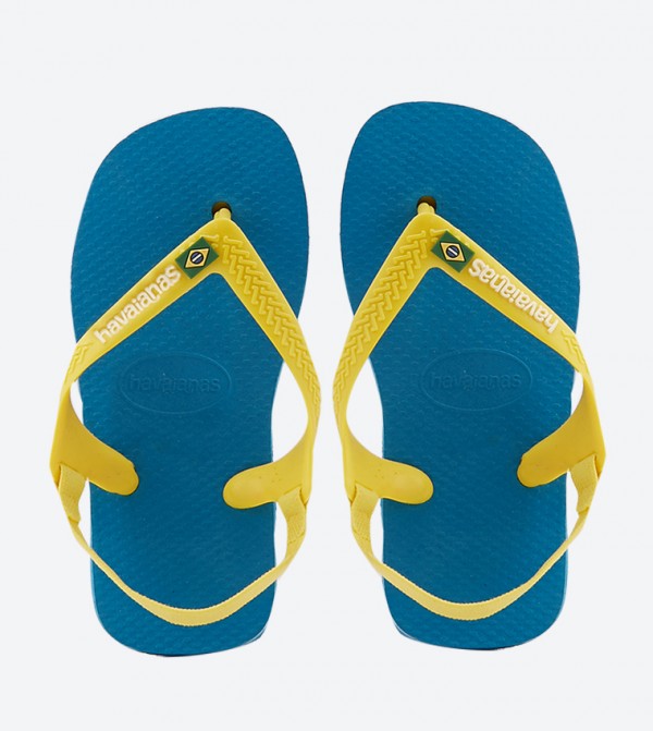 Elastic Back Closure Flip Flops