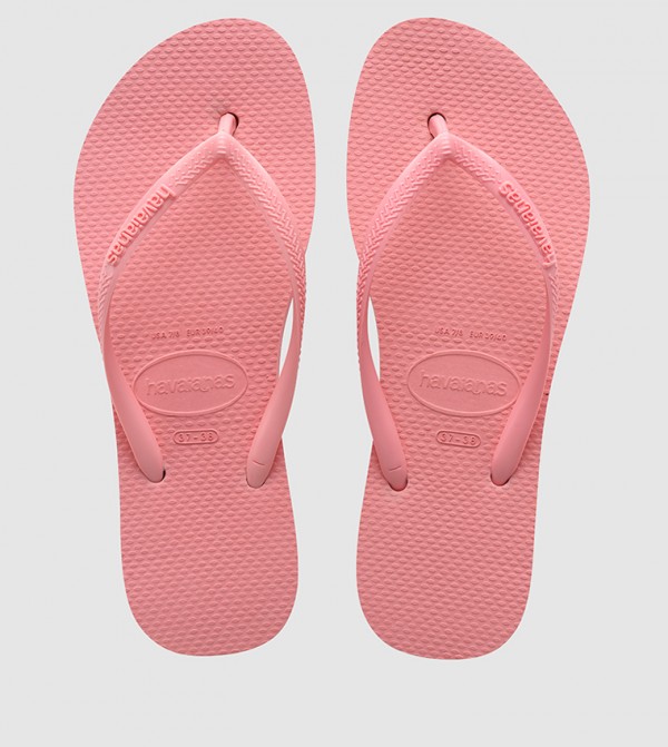 Buy Havaianas Slim Flatform Slippers In Pink 6thStreet UAE